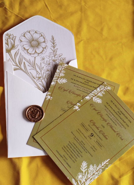 Customized Wedding Card