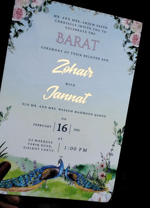 Customized Wedding Card