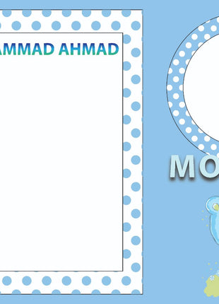 Customize Baby Shower Backdrop Flex