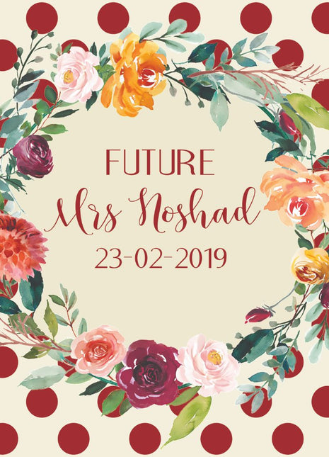 Customized Wedding Backdrop Flex