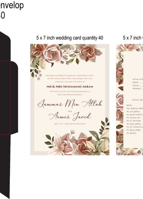 Customized Wedding Cards