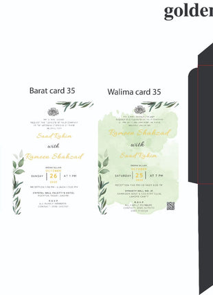 Customized Wedding Card