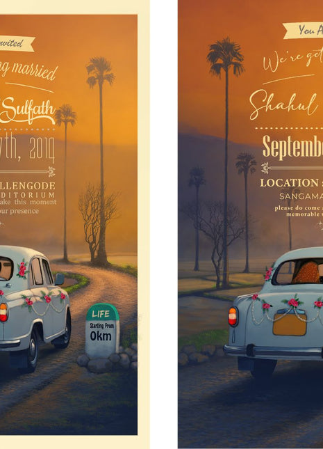 Customized Wedding Card