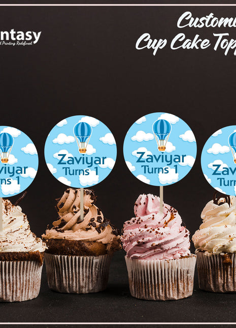 Cup Cake topper With Stick