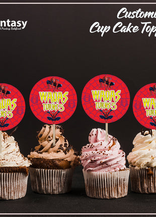Cup Cake topper With Stick