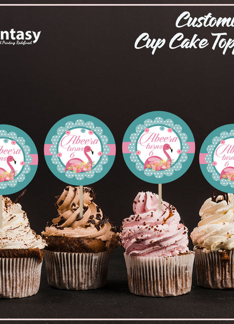 Cup Cake topper With Stick