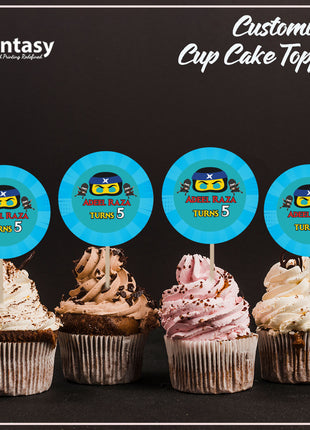 Cup Cake topper With Stick