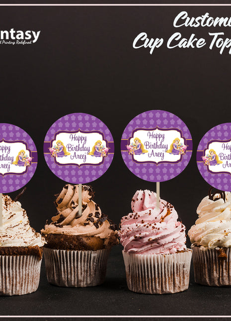 Cup Cake topper With Stick