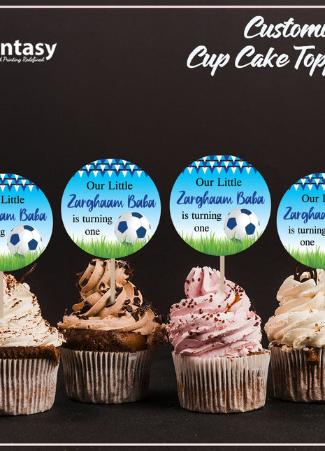 Cup Cake topper With Stick