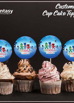 Cup Cake topper With Stick
