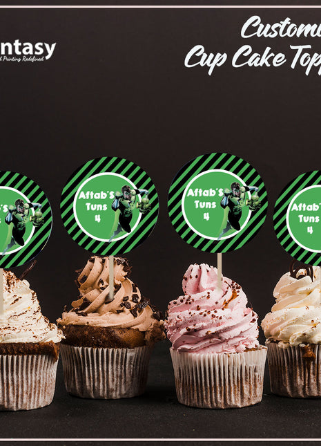 Cup Cake topper With Stick