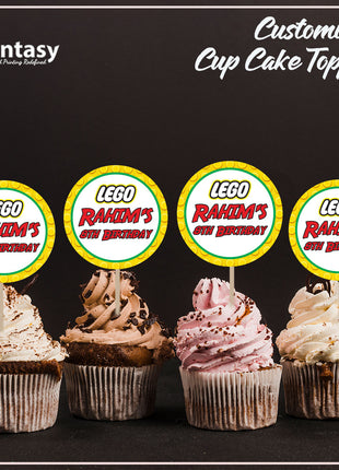 Cup Cake topper With Stick