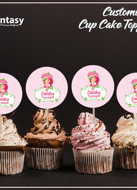 Cup Cake topper With Stick