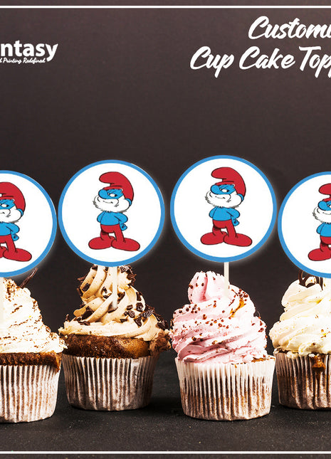 Cup Cake topper With Stick