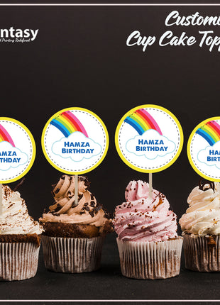 Cup Cake topper With Stick
