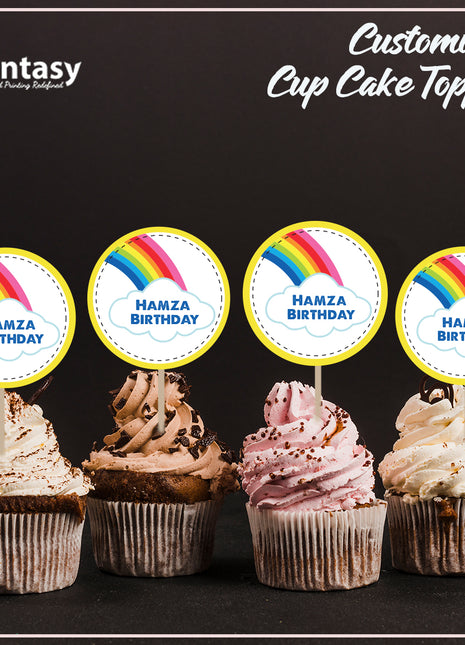 Cup Cake topper With Stick