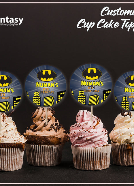 Cup Cake topper With Stick