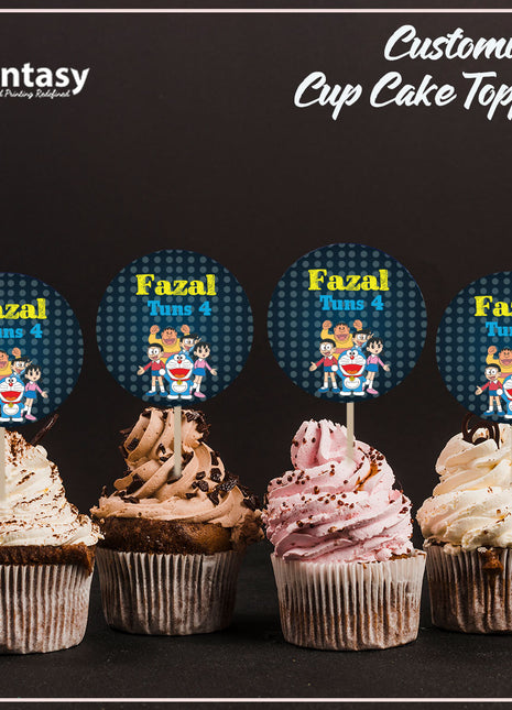 Cup Cake topper With Stick