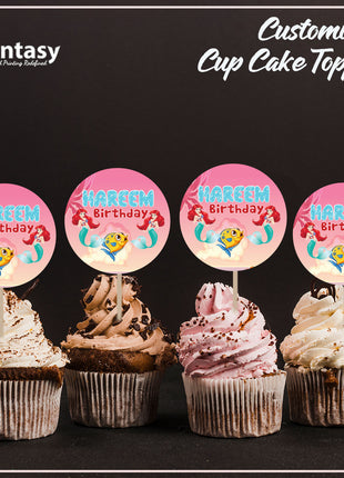 Cup Cake topper With Stick