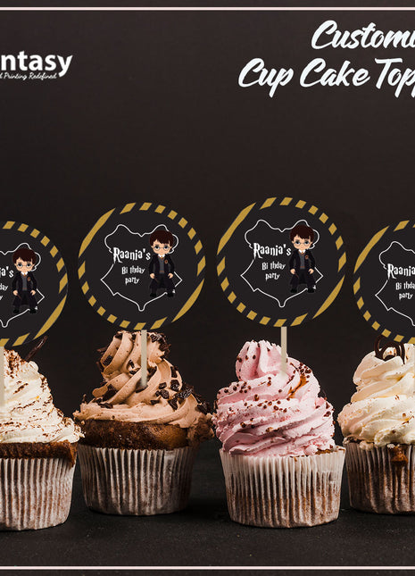 Cup Cake topper With Stick