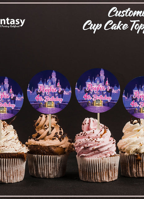 Cup Cake topper With Stick