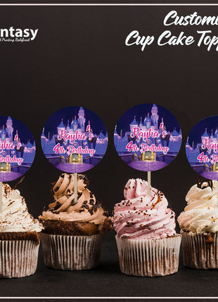 Cup Cake topper With Stick