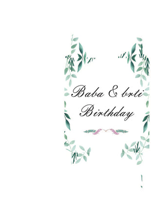 Customized Wedding Money Envelope