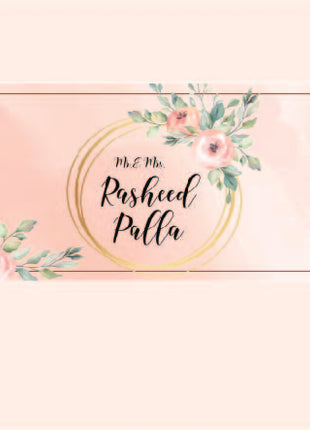 Customized Wedding Money Envelope