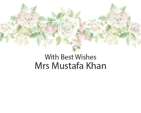 Customized Wedding Money Envelope