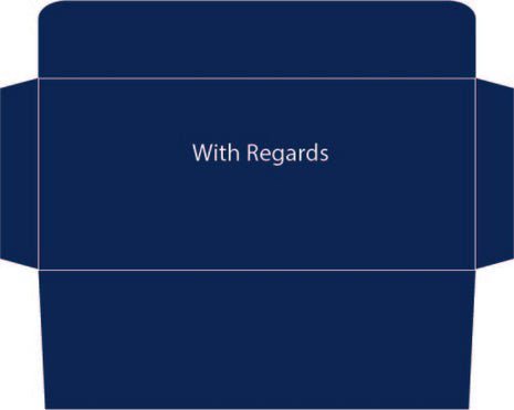 Customized Wedding Money Envelope