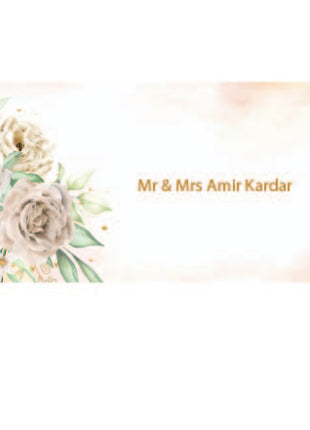 Customized Wedding Money Envelope