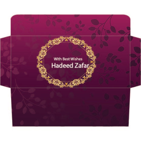 Customized Wedding Money Envelope