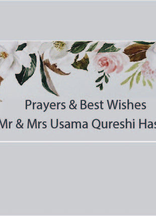 Customized Wedding Money Envelope