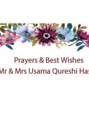 Customized Wedding Money Envelope