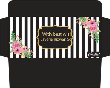 Customized Wedding Money Envelope