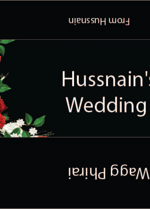 Customized Wedding Money Envelope