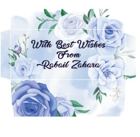 Customized Wedding Money Envelope