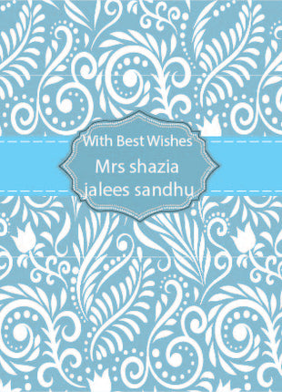 Customized Wedding Money Envelope