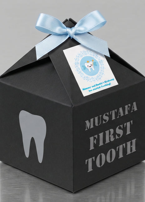 Customized First Tooth Laser Cut Boxes – Special Designs for Memorable Celebrations in Pakistan