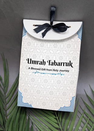 Hajj and Umrah Tabarruk Gift Bags - Flap Style - Customizable | Affordable | Fast Delivery