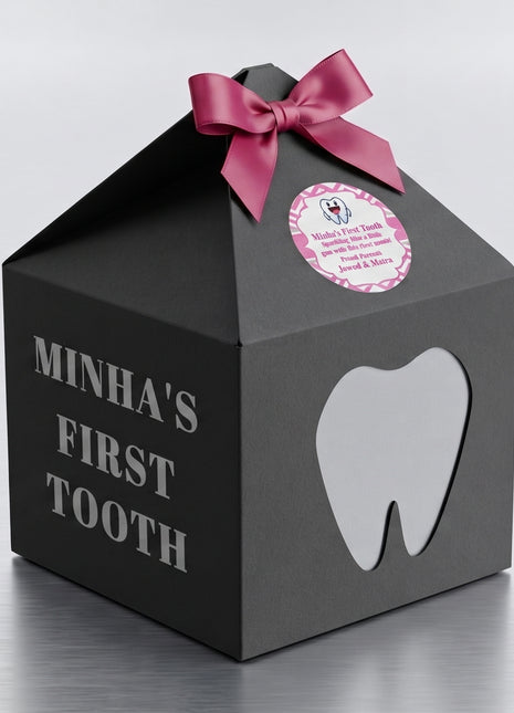 Customized First Tooth Laser Cut Boxes – Special Designs for Memorable Celebrations in Pakistan