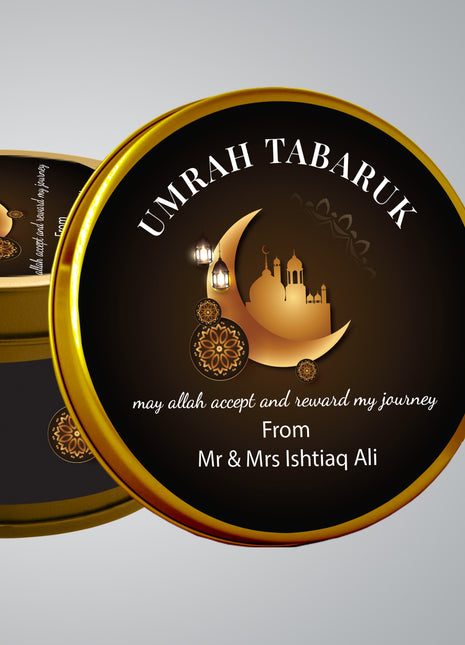 Hajj and Umrah Tin Boxes