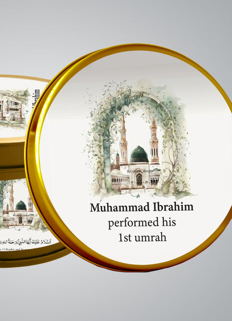 Hajj and Umrah Tin Boxes