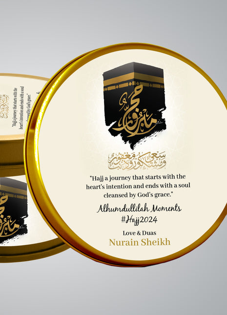 Hajj and Umrah Tin Boxes