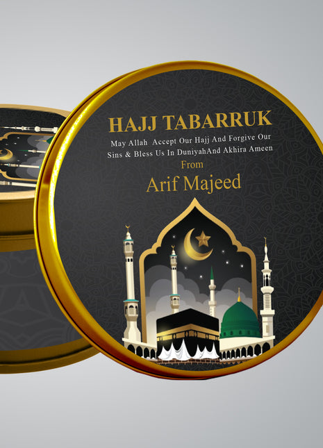 Hajj and Umrah Tin Boxes