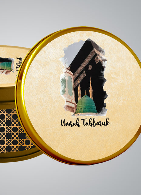 Hajj and Umrah Tin Boxes