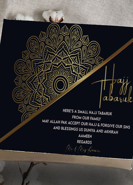 Hajj and Umrah Rectangular Card boxes