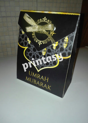 Hajj and Umrah Tabarruk Gift Bags - Flap Style - Customizable | Affordable | Fast Delivery