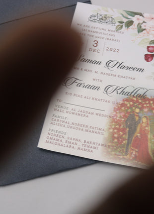 Customized Wedding Cards