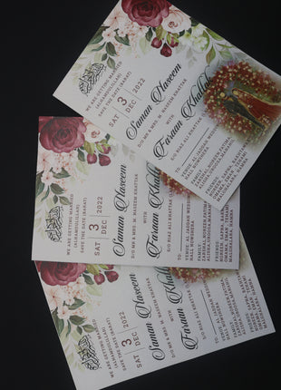 Customized Wedding Cards